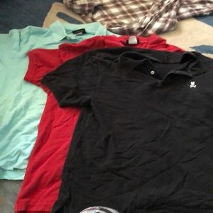 3 Psycho Bunny polo shirts